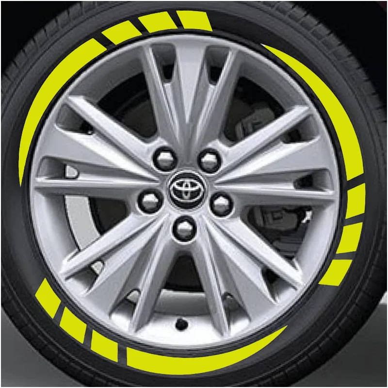 Car Wheel Accessory MOTORIK SHARK 3 Strips Rubber Tyre Stickers for Car Wheels | Motorik ...
