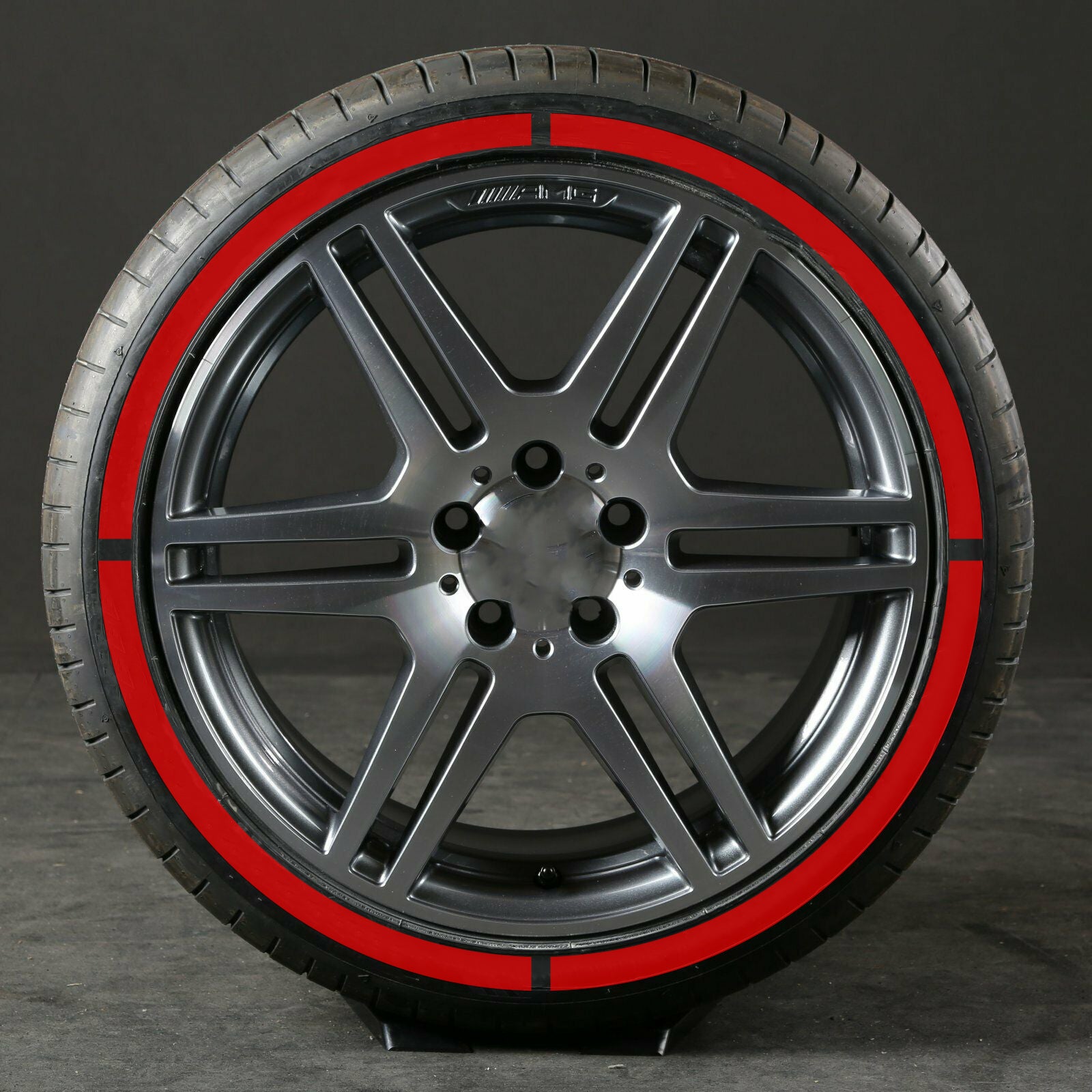 Custom Tire Decals for Cars - MOTORIK 4 Arc Strips | Motorik Detailing