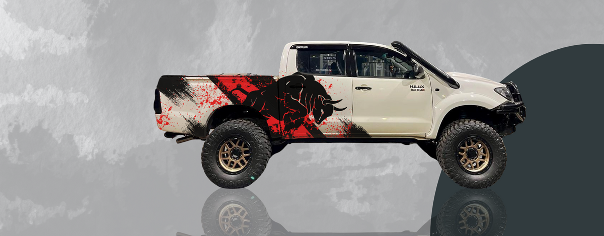 SUV Graphics And Decals For Thar, Hillux, Rubicon,Issuzu And Jimny ...