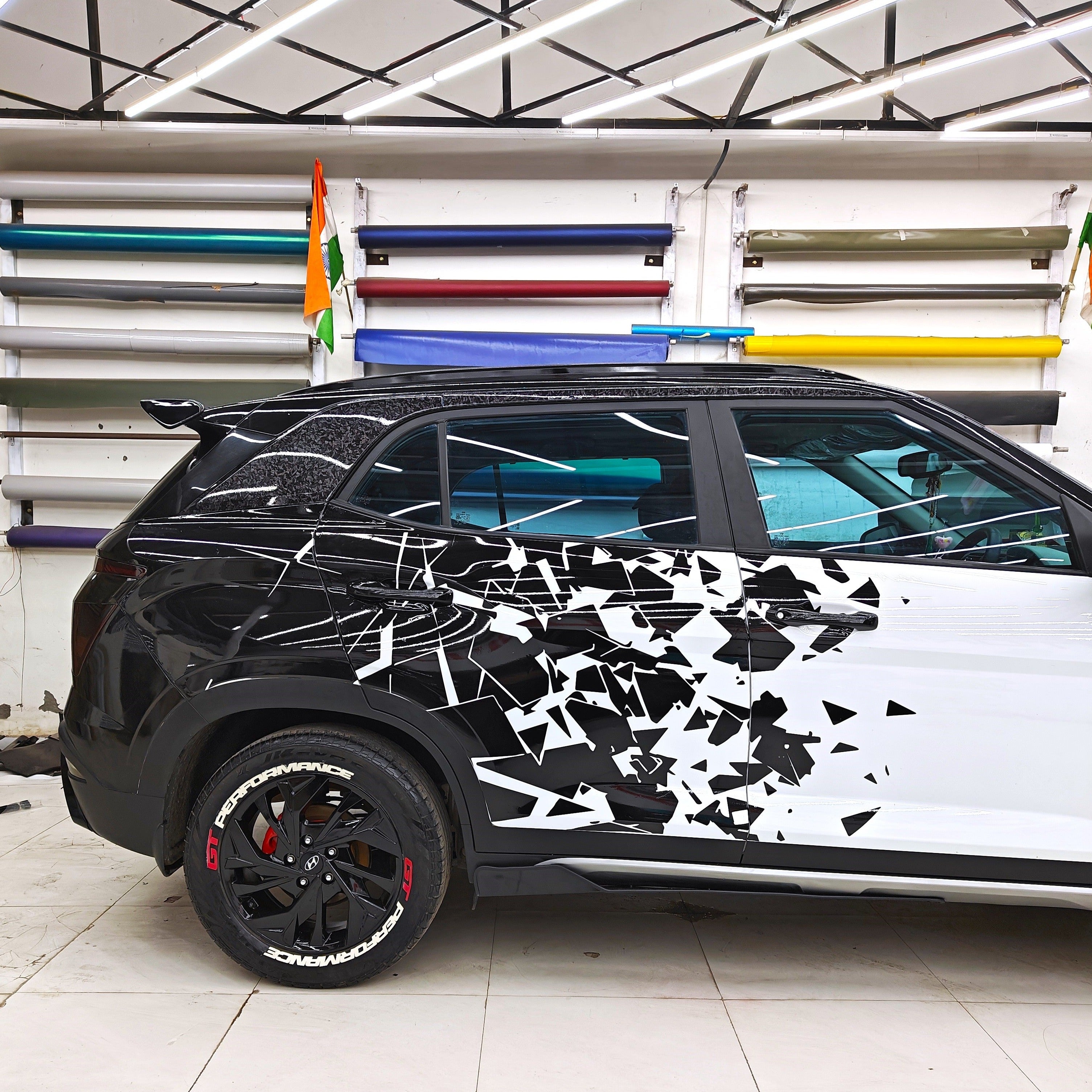 Distortion Car Graphics - Universal Fit & Colour Fading Warranty ...