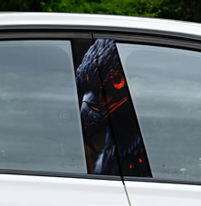 Eagle B-Pillar Car Graphics by Motorik Detailing for stylish vehicle customization
