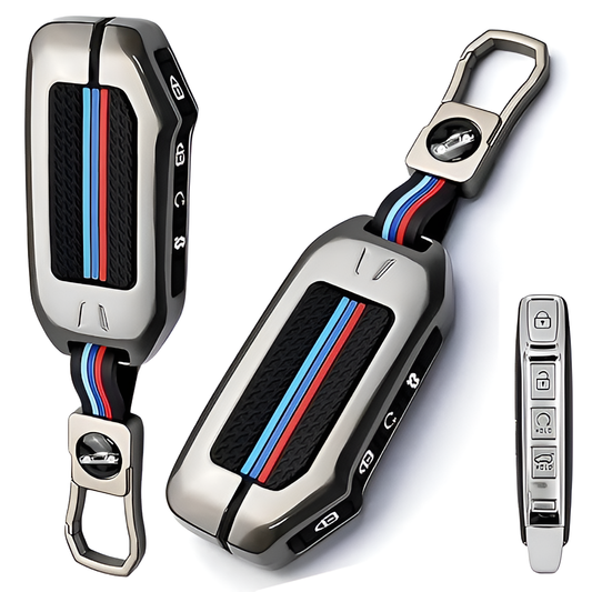 Stylish Kia Seltos key cover 2023 featuring sleek design and durable materials for enhanced protection