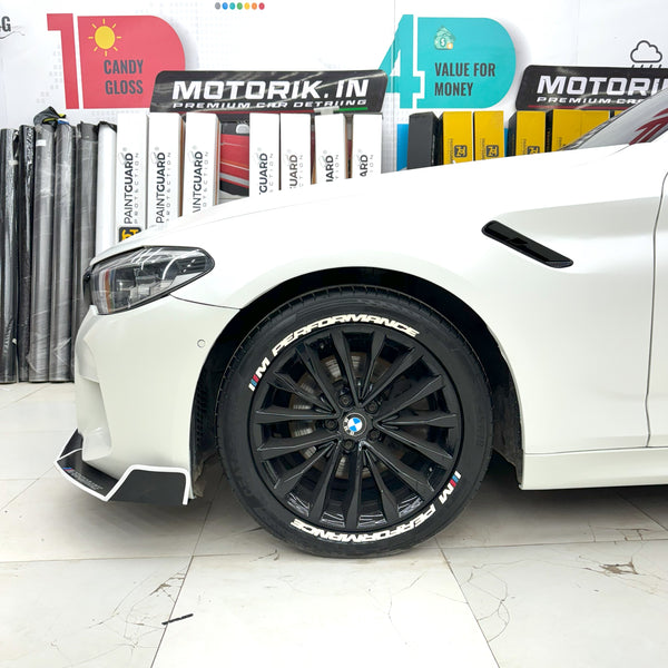M Performance Tire Stickers Kit for 14''-18'' Wheels | Motorik Detailing