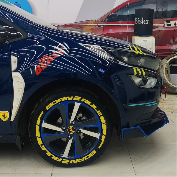 Custom 3D Rubber Tyre Stickers Kit for Permanent Tire Lettering ...