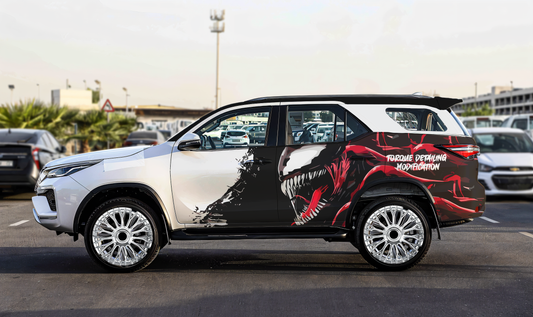 Toyota-Fortuner-graphic Theme SUV Car Side Graphics (Both Sides)